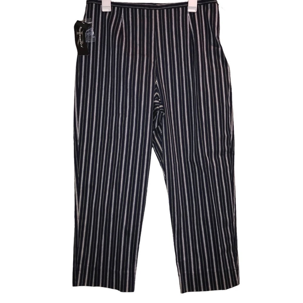 NWT Requirements Vertical Striped Ankle Pants 14